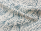 Mint Green Wave Print Shirt