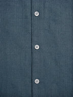 Slate Blue Solid Shirt